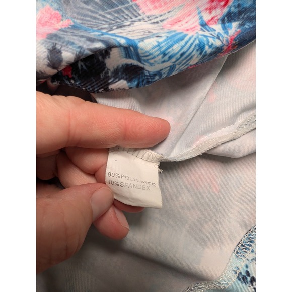 Sunday Swagger Polo Shirt Mens XL Floral Hawaiian AOP Golf Performance - Picture 5 of 7